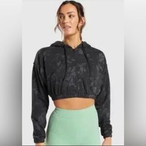 Gymshark KK Fit Cropped Zip up Sweater